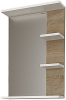 Grossman Зеркало Поло 47 дуб сонома/белое